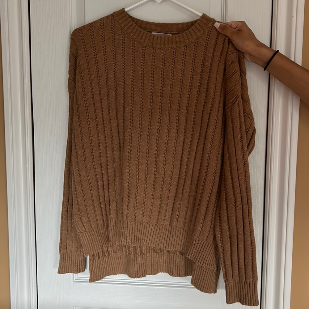 Forever 21 tan sweater